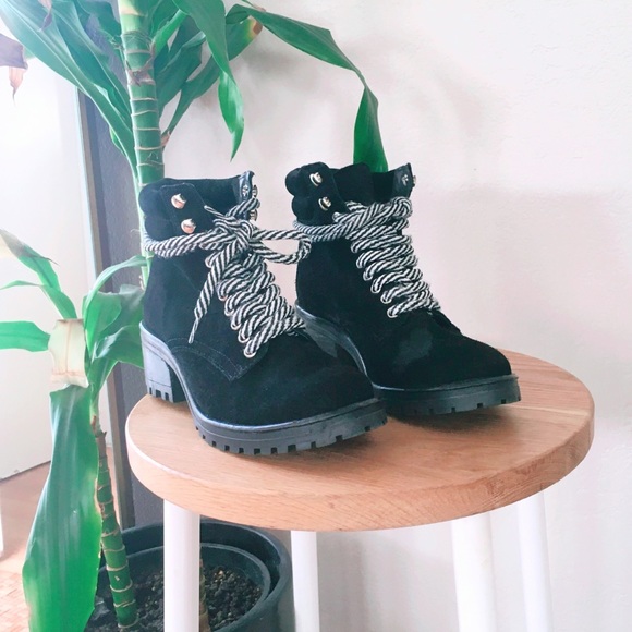 steve madden genny combat boot